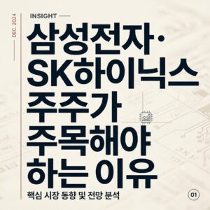 삼성전자·SK하이닉스 주주가 주목해야 하는 이유