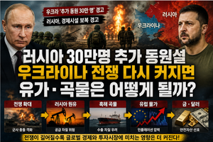 러시아 30만명 추가 동원설