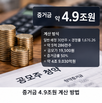 브릴스 공모주, 증거금 4.9조 몰렸다…최종 경쟁률·균등배정·상장일은?