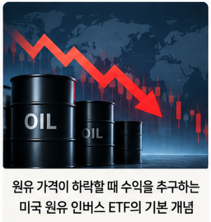 미국 원유 인버스 ETF, 국내 상품과 비교하고 매수 가능한 ETF 확인하기