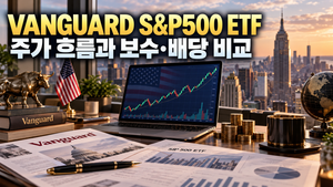 VANGUARD S&P500 ETF 주가 흐름과 보수·배당 비교