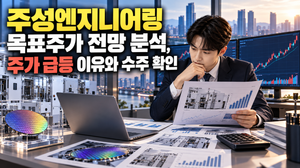 주성엔지니어링 목표주가 전망 분석, 주가 급등 이유와 수주 확인