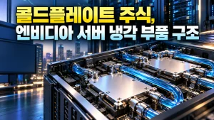 콜드플레이트 주식, 엔비디아 서버 냉각 부품 구조