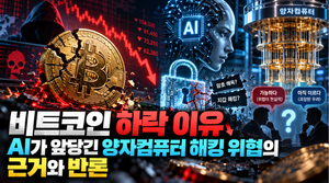 비트코인 하락 이유, AI가 앞당긴 양자컴퓨터 해킹 위협의 근거와 반론